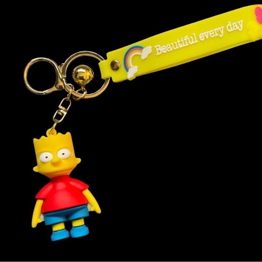 THE SIMPSONS- BART SIMPSON Cartoon Keychain